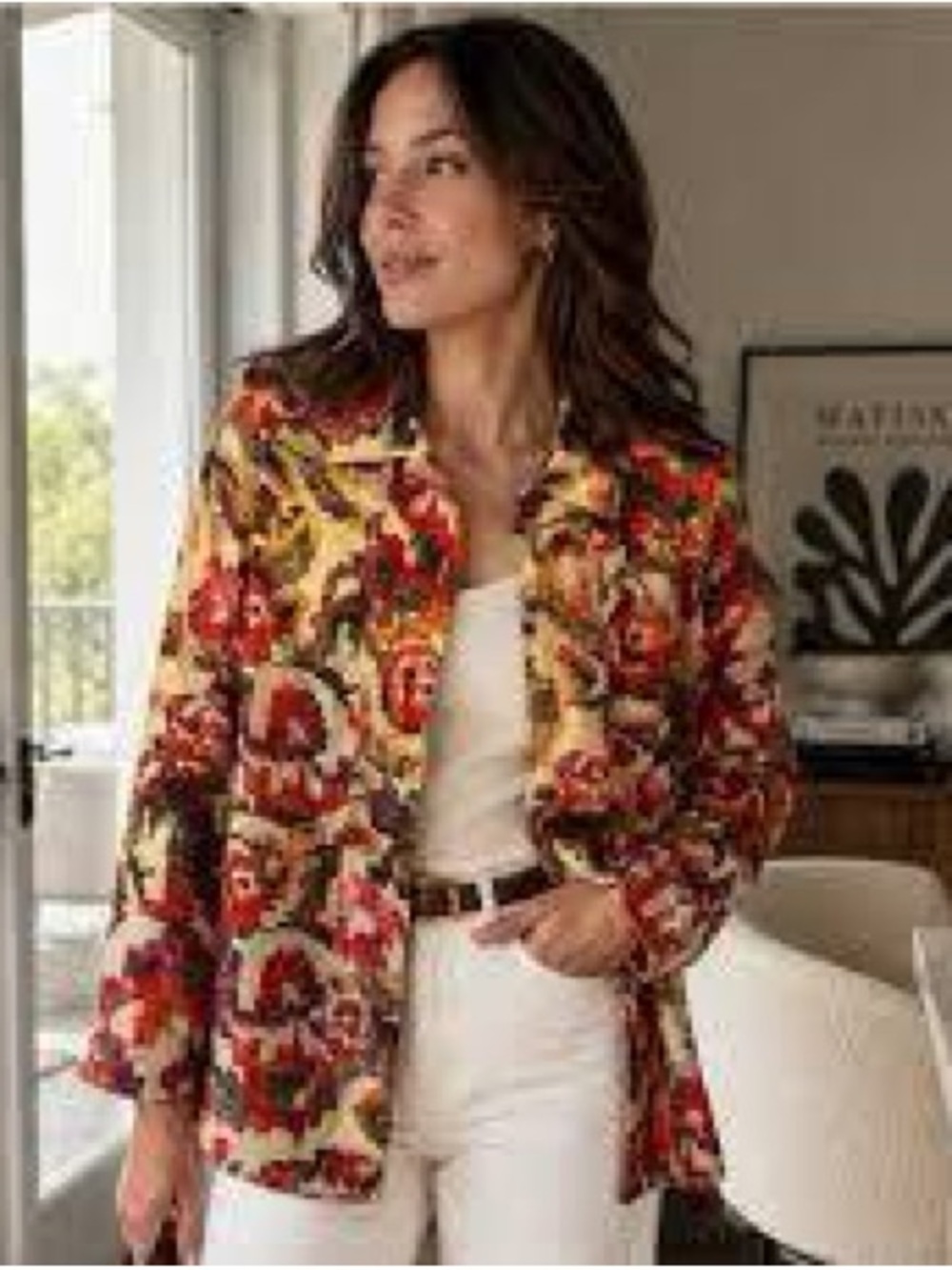 Sezane Will Shacket, size medium